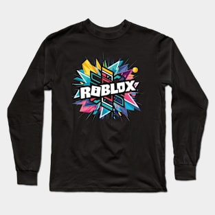 Roblox Kids Vibrant Long Sleeve T-Shirt
